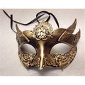 Perfectpretend Steampunk Gladiator Mask, Gold PE2606810